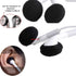 Lsgoodcare 100 Pack Replacement Ear Foam for 18mm Earpiece Headphone Two Way Radio Walkie Talkie Headset