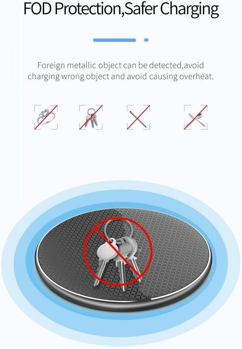 Wireless Charger PAD + External Receiver U01 for Samsung Galaxy A12 A22 A32 A42 A52