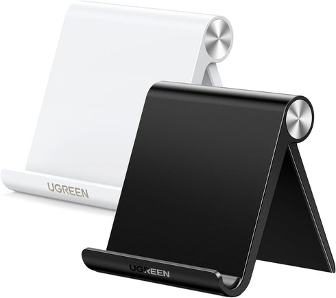 UGREEN Phone Stand 2 Pack Desk Cell Phone Holder Travel Compatible with iPhone 15 Pro Max 14 Plus 13 12 Pro 11 SE XS XR