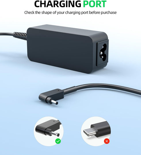 45W Superer AC Charger for Acer Spin 1 N16W2 N17H2 N18H1 Swift 1 N17W6 N17P2 N15V2 N16C4 N16P5 N17P3 N17W7