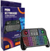 MRSVI Touchpad-2.4GHz Dual-Mode,7-Color PS3, Mini Keyboard with & Bluetooth Backlight, Multimedia Hotkeys