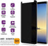 LYWHL 3 Pack Privacy Screen Protector for Note 8/Note 9, Anti-Spy Tempered Glass Film, Black