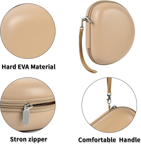 Headphone Case for TOZO HT2, Picun P26, Beats Studio Pro, Beats Solo3, Extra Large Foldable Bluetooth Wireless Headset