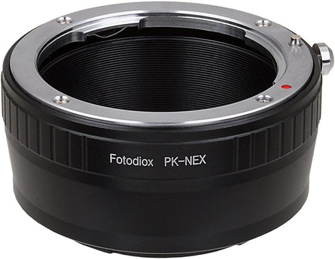 Fotodiox Lens Mount Adapter - PK-NEX, Pentax K/PK Lens to Sony Alpha Nex E-mount Camera Adapter
