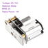 12V 20RPM 25 10mm DMiotech Rated Torque Output Shaft Length Micro DC Speed Reduction Motor Mini Metal Gearbox Motor