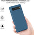 Silicone Phone Case for Google Pixel 6, Soft Protective Anti-Scratch Shockproof Cover for Women Men Dark Blue