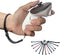 Improved Replacement Wrist Wraps for Oculus Quest 3 Controller, Adjustable Black Hand Straps with Resin White Stopper