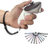 Improved Replacement Wrist Wraps for Oculus Quest 3 Controller, Adjustable Black Hand Straps with Resin White Stopper