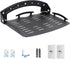 UineHiot 90-Degree 8.8lbs, Floating Shelf for Projector Wall Mount, Foldable, Loading Capacity Black