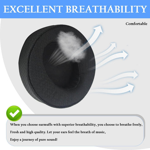 Quick Fit Replacement Earpads for Sony MDR-XB950BT XB950B1/XB950N1 Wireless Headphones, Sweatproof Ear Cushions