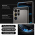 Galaxy S24 Ultra Case by Spigen Tough Armor - Gunmetal, Military-Grade Protection, Kickstand (2024)