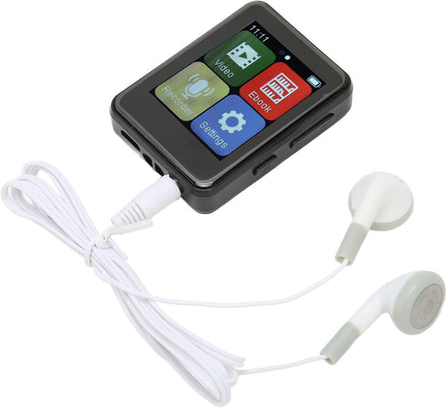 MP3 1.8 Inch 5.0, 500mAh (64GB SUNGOOYUE Portable Player with Touchscreen, HighFidelity Sound, Metal Body, Multiple