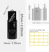 WesData 10 Pack 4GB 2 (10 Flash Drives with USB C Adapters, Thumb Drive, Memory Stick Compatible with PC, Laptops, Mac