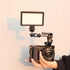Wooden Camera Top Handle with 3 Cold Shoes, FUGASUN Grip for DSLR with 1/4", 3/8" Threaded Holes