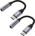 2Park USB Type C to 3.5mm Headphone Jack Adapter, USB C to Audio AUX Cable Dongle for iPhone 15 Series, Pixel, Samsung