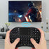 Cuifati Mini Keyboard Touch Keyboard, 2.4GHz 83 Keys Multifunction Ergonomical Mouse Remote Mini Keyboard