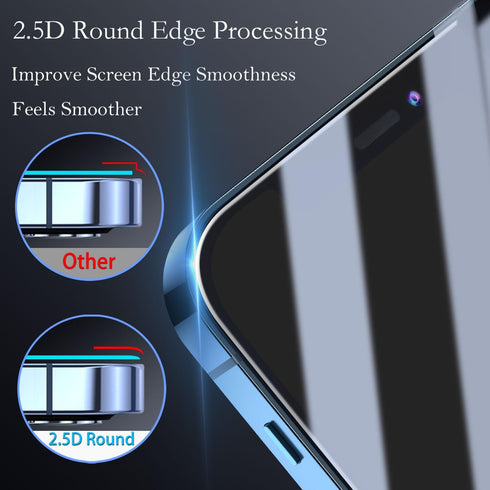 ROHGAO 2-Pack A15 5G A15 6.5 inch Screen Protector for Samsung Galaxy / Tempered Glass, Anti Scratch, Bubble Free