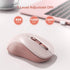 seenda Wireless Mouse, Bluetooth Mouse for Laptop, Dual Mode (Bluetooth + 2.4G USB), Compatible with MacBook, Pink