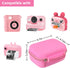 Kids Camera Case for ESOXOFFORE, GKTZ, WEEFUN, Anchioo, MINIBEAR Instant Print Camera, Pink Digital Video Bag