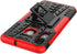 Asuwish Galaxy A20 A30 Case with Kickstand, Tempered Glass Protector, Slim Heavy Duty Rugged Cover for Women - Red