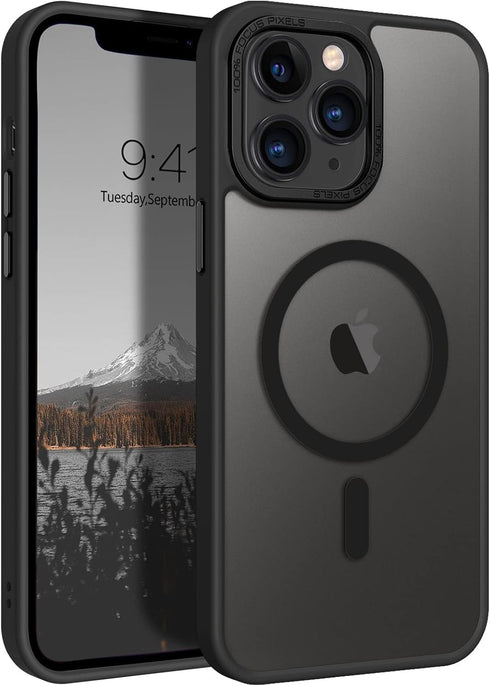 BENTOBEN iPhone 11 Pro Max Magnetic Case: Compatible with MagSafe, Translucent Matte Shockproof Protective Cover - 6.5"