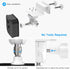 HOLACA Blink Outdoor Camera Gutter Mount Bracket - Weather Proof Wall Mount for Blink XT2, Blink Outdoor, Indoor Smart