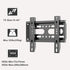 Fixed TV Wall Mount for 14-42" Flat Screen TVs, Small Wall Mount Bracket, Easy Install Low Profile