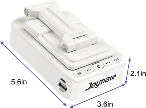 Joymate 360 Gifts for Men Women, Bluetooth Speaker Phone Stand with Charging Function Rotable Adjustable Cell Phone