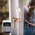 WiFi Door and Window Sensors, Tuya Smart Alarm with Free Notification APP Control, 1-Pack