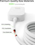 USB Charger for Gabb Watch Replacement - Wireless Magnetic Charging Cable Stand (White, 1 Pack)