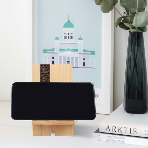 Mobile Stand Japanese Style Cellphone Holder, Desktop Organizer Charging Station for All Smartphones and Tablets