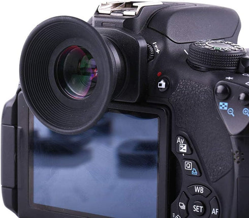 Hulex Supplies 1.5X 1.51X 6 Durable Fixed Focus Viewfinder Eyepiece Magnifier, DSLR Camera Eyecup, View Magnification