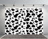AOFOTO 9x6ft Cow Party Backdrop Black and White Dairy Cattle Holy Cow Print Farm Animals Theme Happy Birthday