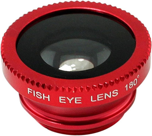 ulafbwur 3 1 Aluminum Alloy in Mobile Phone Fish Eye Super Wide Angle Macro Camera Lens Kit with Clip