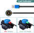 Kissmart MCC Special Charger for Olight Baldr S, PL-Mini 2, Baldr Mini, Replacement USB Charging Cable (1m/3.3ft)