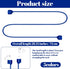 YBEATY 5 Pcs Magnetic Anti-Lost Straps Wireless Earbud Lanyards Soft Silicone Neck Rope Cord Sports Running Lanyard