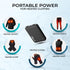 Mini Power Bank 5000mAh by Vida IT - Small Portable Charger for Heated Vest, iPhone, Samsung, Dual USB Output
