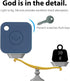 Silicone Case for Tile Mate 2020 & 2018 - 2 Pack Anti-scratch Protective Cover with Keychains and Carabiner