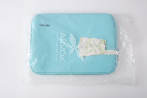 Arvok 11 11.6 12 Inch Laptop Sleeve Case, Water-Resistant Neoprene Cover for MacBook Air 12, Baby Blue