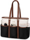 LOVEVOOK Teacher Tote Bag for Women Work, Nurse Laptop Bag for Women, Utility