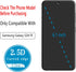 (2 Pack) S24 Screen Protector Designed for Samsung Galaxy FE Tempered Glass, Support Fingerprint Unlock, Anti Scratch