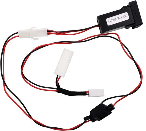 QC3.0 Dual USB Power Socket - Quick Charge Car Charger Adapter for Smart Devices, Compatible with Toyota