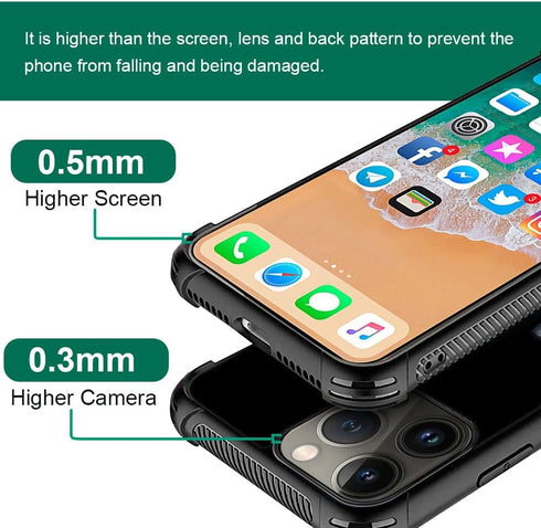 ZHEGAILIAN Skull Hand X-ray Case for iPhone 15 Pro Max, 6.7", Soft TPU Bumper, UNBreak Reinforced Corners, Men/Boys.