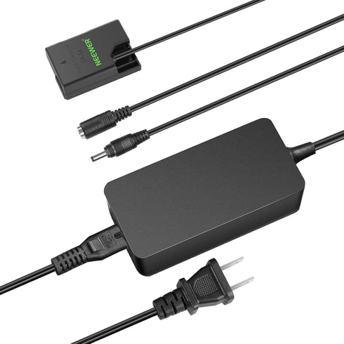NEEWER Replacement for EN-EL14 Dummy Battery - AC/DC Coupler Power Adapter Compatible with Nikon Cameras