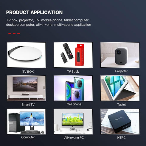 BPR2S Bluetooth Voice Remote Control Air Mouse with 6-Axis Gyro, IR Learning for Android TV Box, No USB Dongle