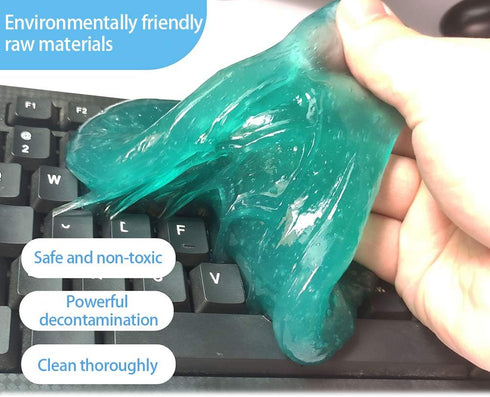 Car Cleaning Gel, 75g/2.6oz Universal Detailing Tools for Car, Keyboard, Remote Control, Household Cleaners