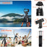 Tripod Camera Tripods, 74" Heavy Duty Tall Stand with Phone Holder, Compatible with DSLR, Cell Phones, Projector