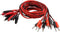 uxcell 1M Double Alligator Clip to Banana Connector Audio Speaker Test Cable, 6 Pairs