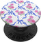 Coquette Aesthetic Pink Rose Blue Bow Ribbon PopSockets Swappable PopGrip