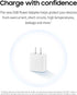 SAMSUNG 25W Wall Charger Power Adapter with Cable, Super Fast Charging for Galaxy and USB Type C Devices